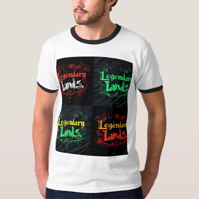 Legendary Lands t-shirt design  (Front)