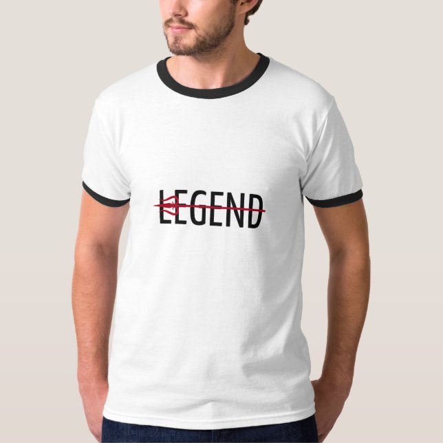 Legendary Legende t-shirt”  trident design tee (Front)