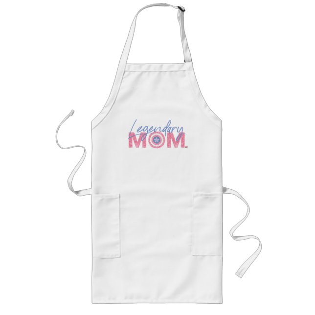 Legendary Mom Long Apron (Front)