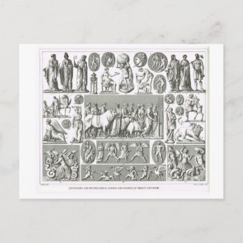 Legendary Mythological Figures  Greece And Rome Postcard by windsorprints at Zazzle