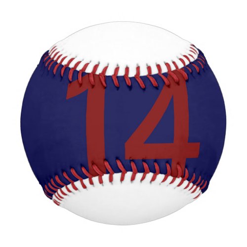 Legendary No 14 in red and blue Baseball
