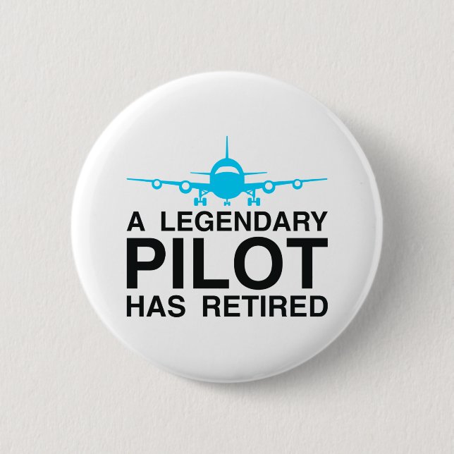Legendary Pilot Retired Button (Front)