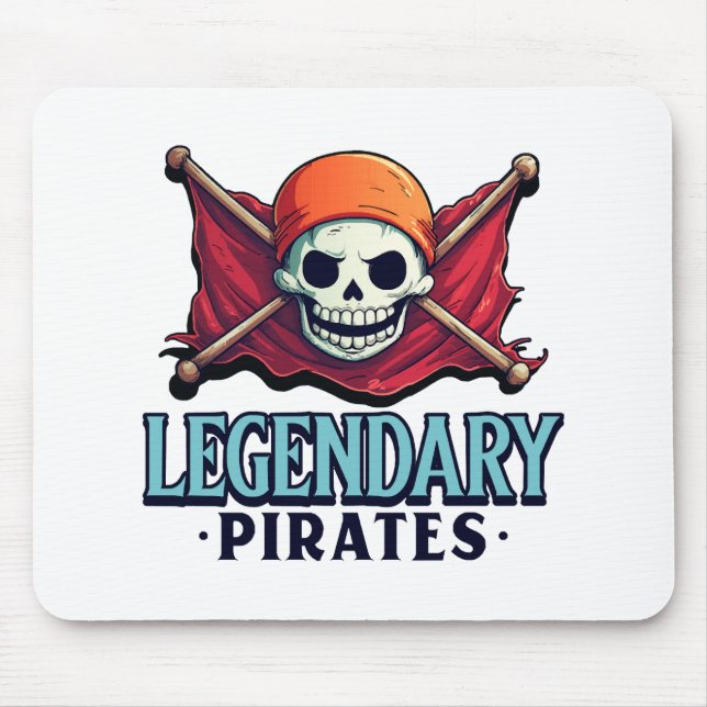 Legendary Pirates Mouse Pad (Front)