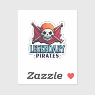Legendary Pirates Sticker