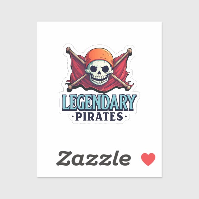 Legendary Pirates Sticker (Sheet)