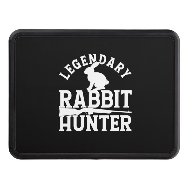 Legendary Rabbit Hunter Hitch Cover (Front)