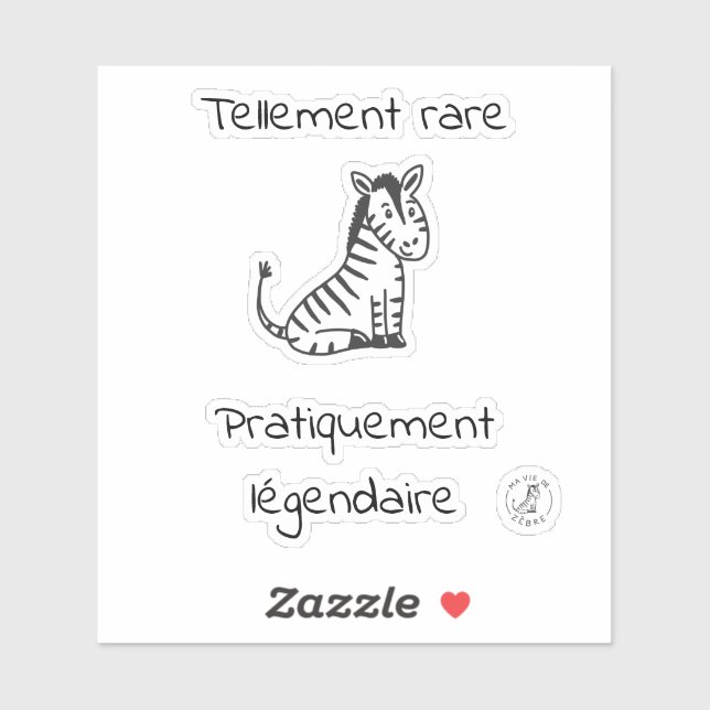 Legendary rare sticker (Sheet)