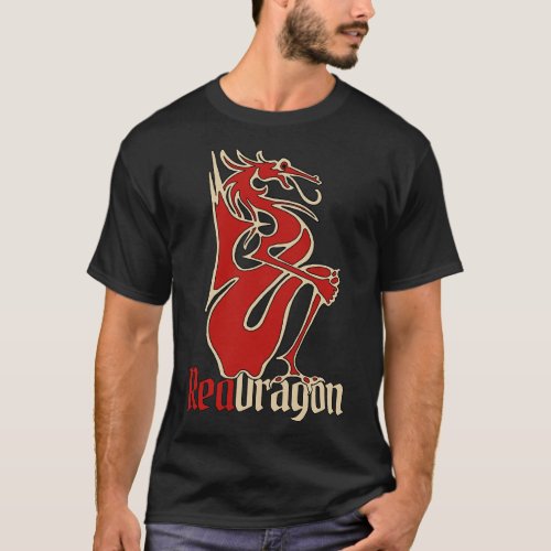 Legendary Red Dragon T_Shirt