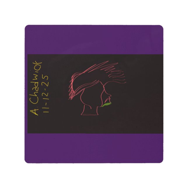 Legendary Rockstar  Metal Print (Front)