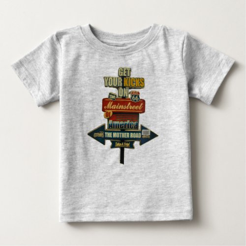 LEGENDARY ROUTE 66 BABY T_Shirt