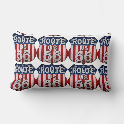 LEGENDARY ROUTE 66 SO COOL LUMBAR PILLOW