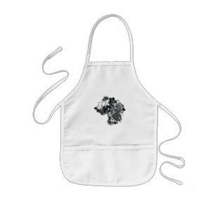 Legendary Samurai Warrior with Katana Design Kids' Apron