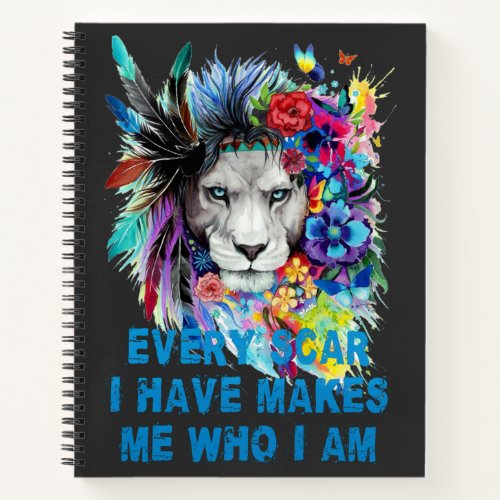 Legendary Scarface Lion _ legendary Scar lion T_S Notebook
