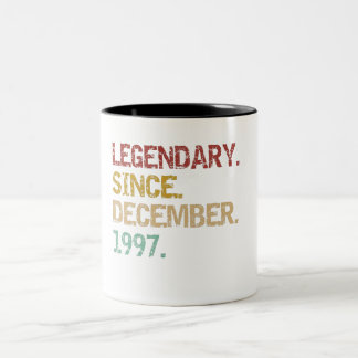Legendary since December 1997 Two-Tone Coffee Mug