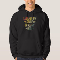 Legendary Since January 2000 Hoodie