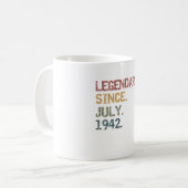 Legendary  since July 1942 Coffee Mug (Front Left)
