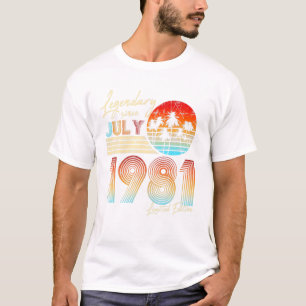 Legendary Since July 1981 T-Shirt