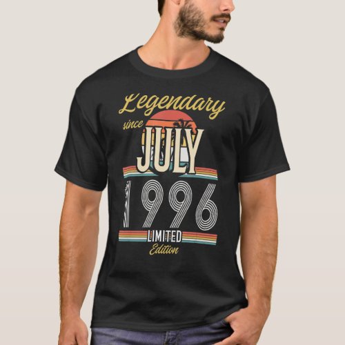 Legendary Since July 1996 Vintage T_Shirt