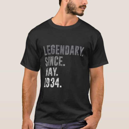 Legendary Since May 1934 88Th 1934 T_Shirt