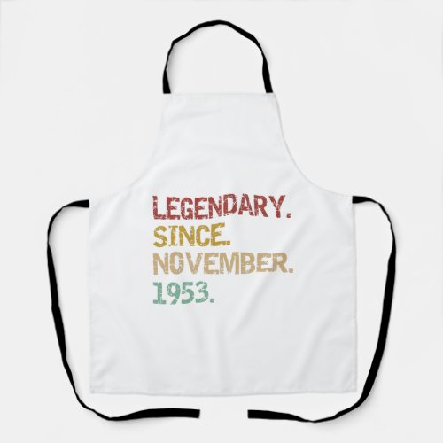 Legendary since November 1953 Apron