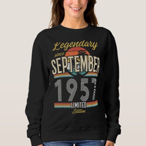 Legendary Since September 1957 Vintage Sweatshirt