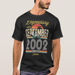 Legendary Since September 2002 Vintage T-Shirt