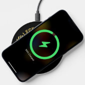 Legendary Soccer Crest Personalized Wireless Charger (Phone)