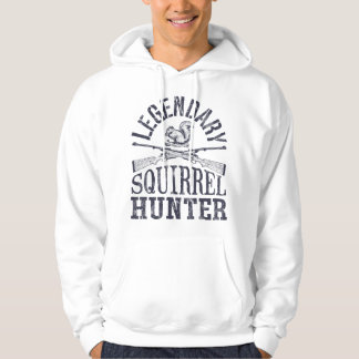 Legendary Squirrel Hunter Hunting Funny Vintage Gi Hoodie