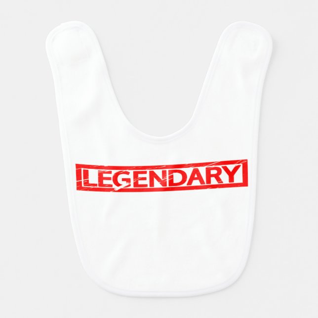 Legendary Stamp Baby Bib (Front)