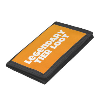 Legendary Tier Loot Gamer Tri-fold Wallet