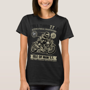 Legendary With Motorcycle Racing Art Gift T-Shirt
