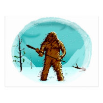 Legendary Yeti Bigfoot Big Foot Gifts Postcard Pcs Legendary Yeti Bigfoot Big Foot Gifts Postcard Pcs