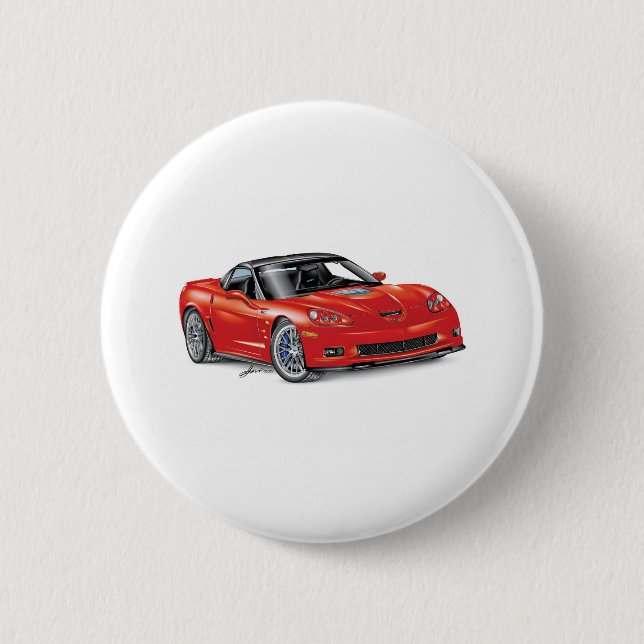 LEGENDARY Z-R-ONE AUTOMOBILE ART BUTTON (Front)