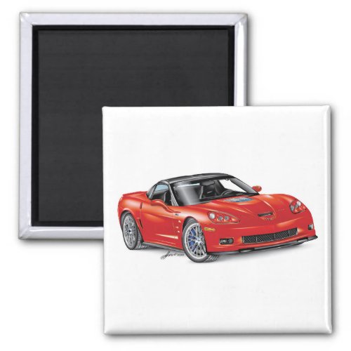 LEGENDARY Z_R_ONE AUTOMOBILE ART MAGNET