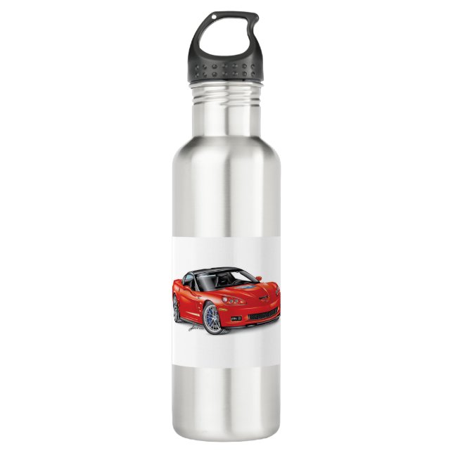 LEGENDARY Z-R-ONE AUTOMOBILE ART STAINLESS STEEL WATER BOTTLE (Front)