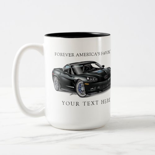 LEGENDARY ZEE_R_ONE AUTOMOBILE ART Two_Tone COFFEE MUG