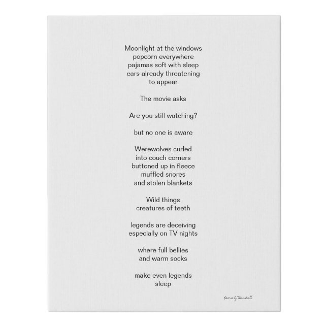 Legends are Deceiving - Whimsical Wall Art  (Front)