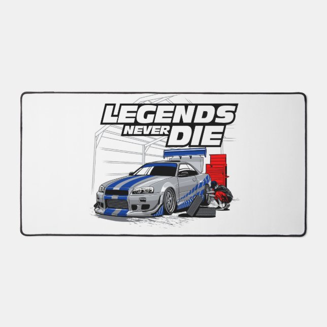 LEGENDS NEVER DIE! DESK MAT (Front)