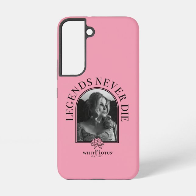 Legends Never Die - The White Lotus Samsung Galaxy Case (Back)