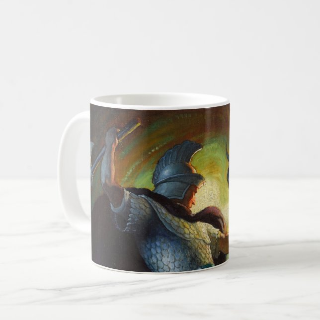 Legends of Charlemagne by Newell Convers Wyeth Coffee Mug (Front Left)