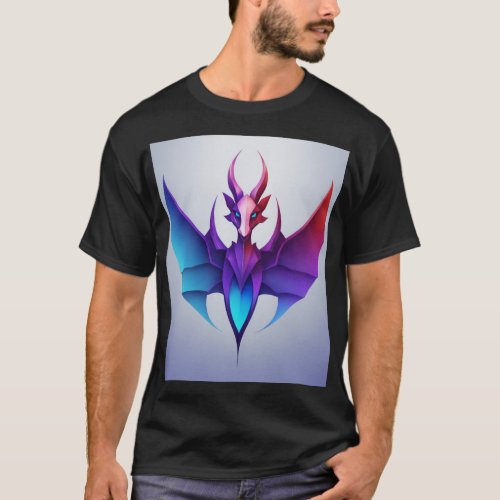  Legends of the Virtual Realm Devil Angel T_Shirt