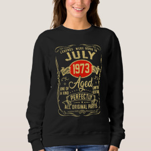 Legends Were Born In July 1973 49th Birthday 49 Ye Sweatshirt