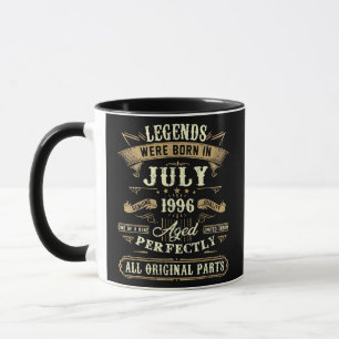 Legends Were Born In July 1996 26th Birthday 26 Mug