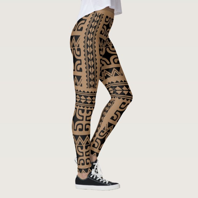 LEGGGINGS Tribal Tattoos Leggings (Right)