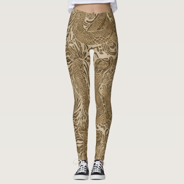 Legging Animal Print Serpiente (Front)