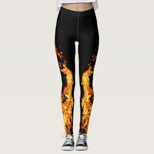 Legging Fire Flame Theme