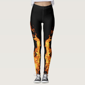 Legging Fire Flame Theme
