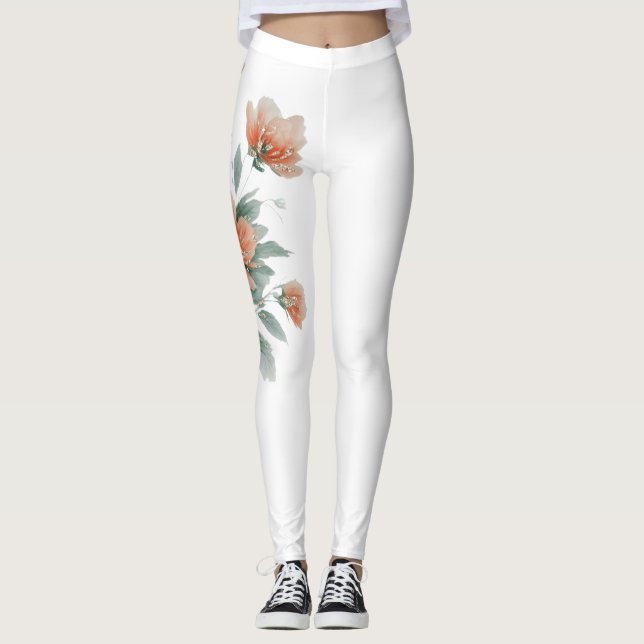 Legging flowers (Front)