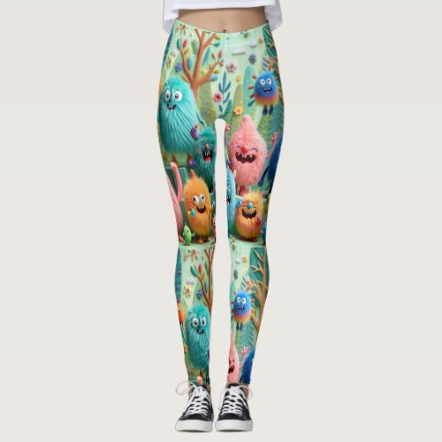 legging girls funny print