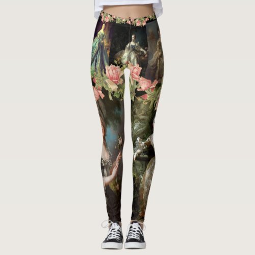 legging Marie Antoinette art off to stop